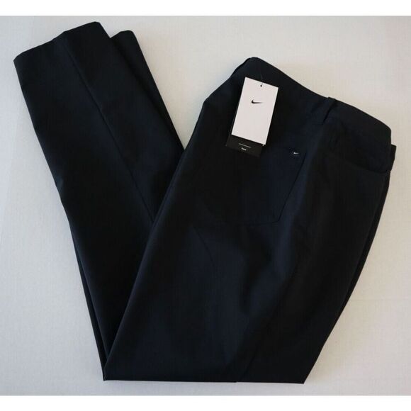 Nike Tour Repel DX6086-010 Women's Sz 8 Black Slim-Fit Golf Pants $120 - Picture 10 of 13